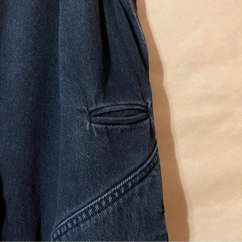 IRO | Harry Trousers Paperbag Waist Denim Pants *Missing Belt* Size XS (Size 34)
